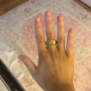 Gold-Tone Wide Band Ring - Women's Fashion Ring